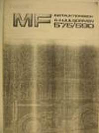 Massey Ferguson 575 590 extra sidor för 4-hjulsdrivna modeller Instruktionsbok  (copy)