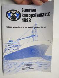 Suomen Kauppalaivasto 1988 Finlands handelsflotta - The Finnish Merchant marine