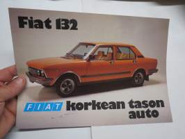 Fiat 132 -myyntiesite / sales brochure
