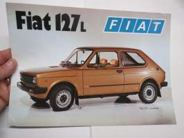 Fiat 127L 1978 -myyntiesite / brochure