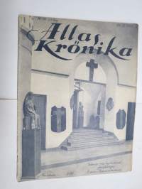 Allas Krönika 1928 nr 25, Storförsnillarens knep, Resa i Polen, Emil Jannings, osv.