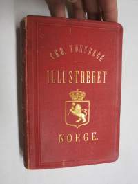 Illustreret Norge - Haandbog for Reisende -matkaopaskirja, Norja, 1879