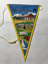 Visulahti -matkailuviiri, pikkukoko / souvenier pennant