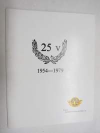 Turun Henkilövuokra-autoilijat ry 25 vuotta 1954-1979 -historiikki