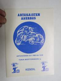 Artukaisten Aherrus 23.1.1983 -käsiohjelma