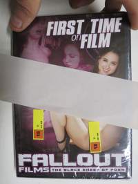 First Time on Film -aikuisviihde DVD, käyttämätön