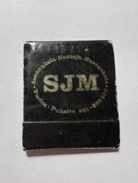 SJM - S.J. Myntt -mainostikkuvihko / tikkuaski