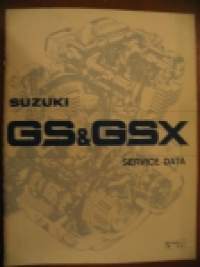 Suzuki GS & GSX Service data (-february 1980)