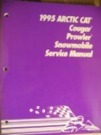 Arctic Cat 1995 Snowmobile Cougar - Prowler Service Manual moottorikelkka korjaamokäsikirja