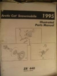 Arctic Cat 1995 Snowmobile ZR 440 Illustrated parts manual varaosaluettelo