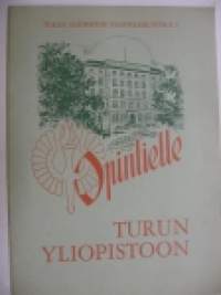 Opintielle Turun Yliopistoon 