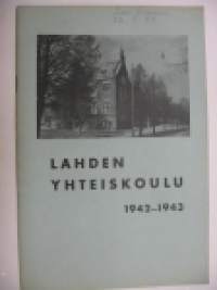 Lahden Yhteiskoulu 1942-1943 vuosikirja
