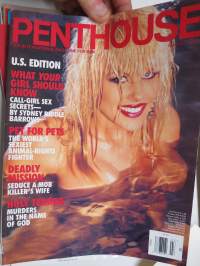 Penthouse 1996 March -aikuisviihdelehti / adult graphics magazine