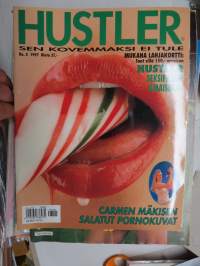 Hustler 1997 nr 5 -aikuisviihdelehti / adult graphics magazine