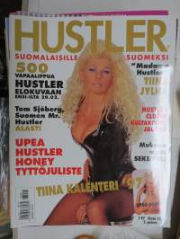 Hustler 1997 nr 1 -aikuisviihdelehti / adult graphics magazine