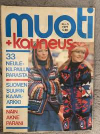 Muoti ja kauneus 1975 nr 5 - Muotilehti