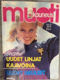 Muoti ja kauneus 1979 nr 6 - Muotilehti