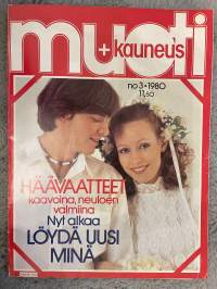 Muoti ja kauneus 1980 nr 3 - Muotilehti