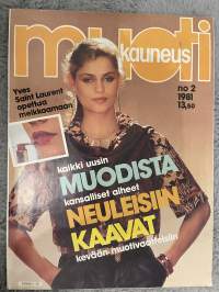 Muoti ja kauneus 1981 nr 2 - Muotilehti