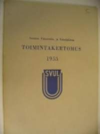 Suomen voimistelu- ja urheiluliiton toimintakertomus 1955