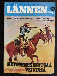 Lännen sarja 1975 nr 9 - Hevosmies heittää veivinsä
