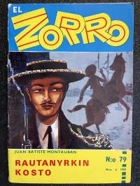 El Zorro 1965 nr 79 - Rautanyrkin kosto