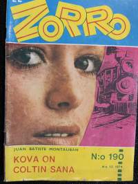 El Zorro 1974 nr 190 - Kova on Coltin sana