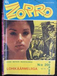 El Zorro 1975 nr 200 - Lohikäärmeliiga