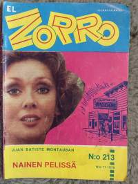 El Zorro 1976 nr 213 - Nainen pelissä