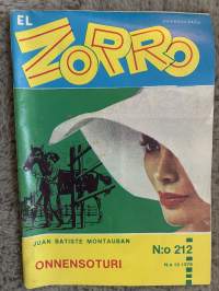 El Zorro 1976 nr 212 - Onnensoturi