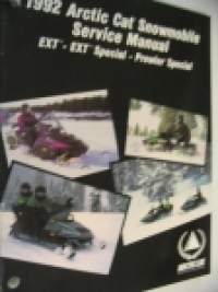1992 Arctic Cat Snowmobile Service Manual Super EXT - EXT Special - Prowler Special