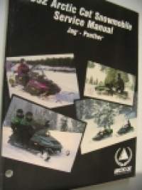 1992 Arctic Cat Snowmobile Service Manual Super Jag - Panther