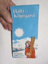 Halti - Kilpisjärvi -ulkoilukartta - friluftskarta