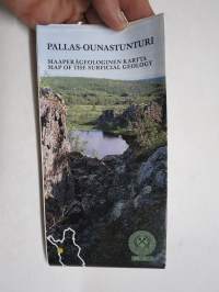 Pallas-Ounastunturi -maaperägeologinen kartta