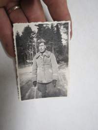 Jääkäripataljoona I:sen sodanaikainen komentaja majuri Vetre -valokuva