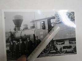 Veturi / lokomotiivi 340 -valokuva (reprokuva)