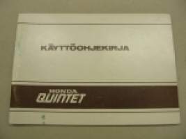 Honda Quintet -käyttöohjekirja