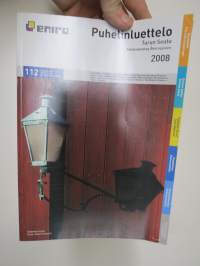 Turun (Turku) Seutu Eniro Puhelinluettelo 2008 + Keltaiset sivut
