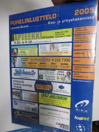 Lounais-Suomi Puhelinluettelo LOU 2005 + Keltaiset sivut Turku - Kemiönsaari - Korppoo - Salo - Uusikaupunki-Laitila, Fonecta