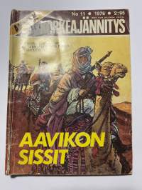 Aavikon Korkeajännitys 1976 nr 11 Aavikon sissit