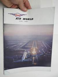 Esso Air World vol 8 - 1955 nr 1, Pacing Canadian Aviation, Cocos Islands Airport, Helicopters in Tasmania, etc.