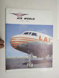 Esso Air World vol 6 - 1953 nr 3, LAI - The Story of Linee Aeree Italiane, The Experiences Brothers Wright, Animal Cargoes, etc.