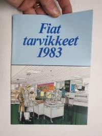 Fiat tarvikkeet 1983 -myyntiesite