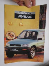 Toyota RAV4 1996 -myyntiesite / brochure