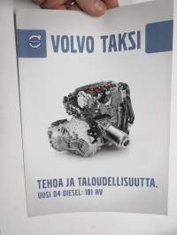 Volvo Taksi 2014 -myyntiesite / brochure