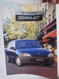 Toyota Starlet 1996 -myyntiesite / brochure