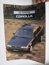 Toyota Corolla 1996 -myyntiesite / brochure