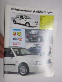 Fiat - Näissä merkeissä yksilölliseen ajoon - varusteet ja tarvikkeet 1987 -myyntiesite