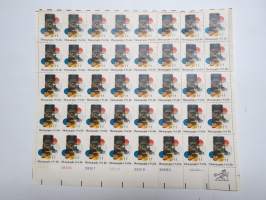 United States Postal Services 1978 - Photography USA 15c -postimerkkiarkki