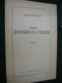Vasa Svenska Lyceum